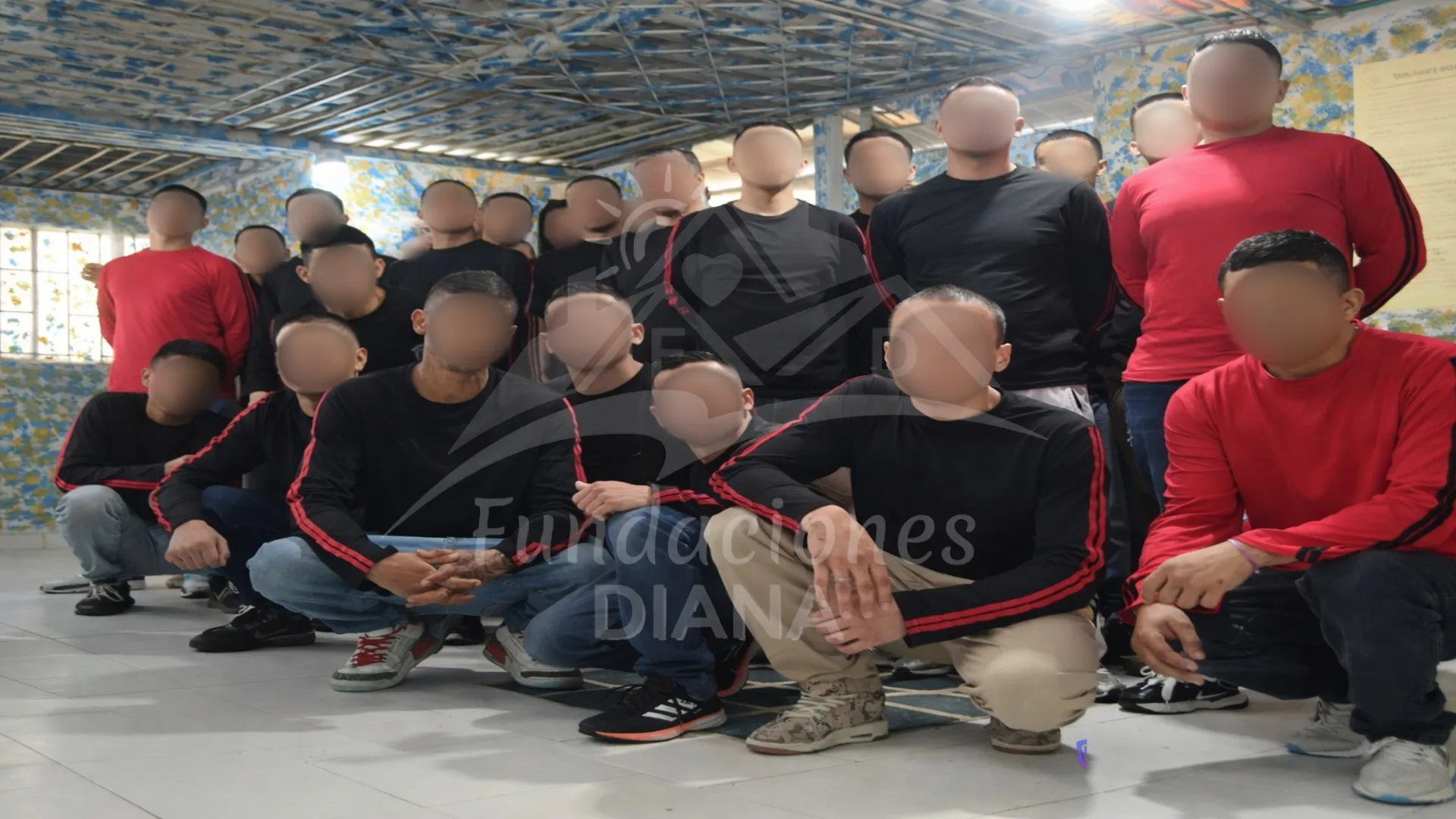 Imagen que representa pacientes en un centro de rehabilitación de Soacha Cundinamarca donde drogadictos se están recuperando de las adicciones